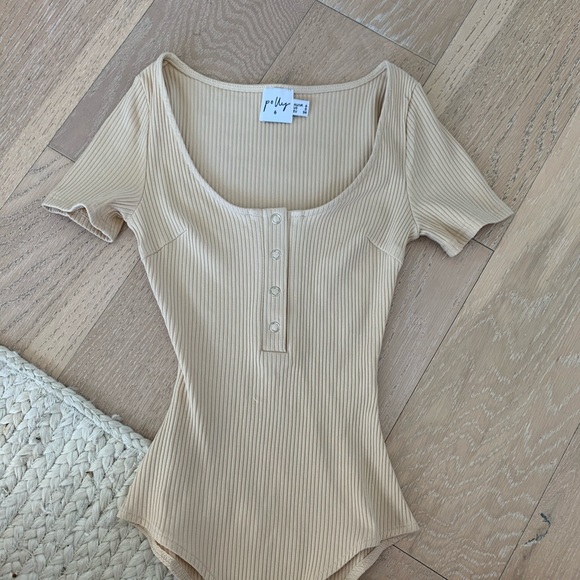 Princess Polly Tops - Nude bodysuit